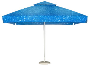 parasol 3,5x3,5m anodised frame Big Flag